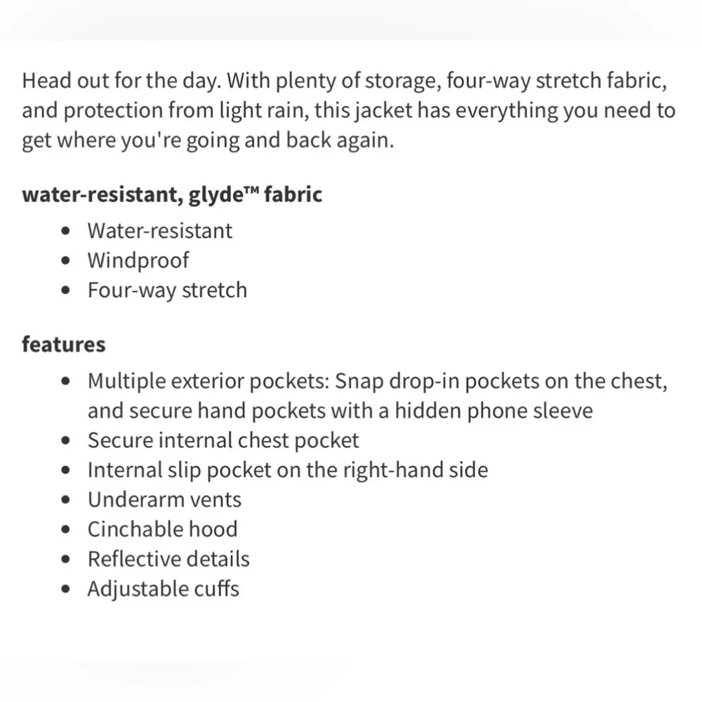 Lululemon Men's Stretch Cargo Jacket - Picture 10 of 10